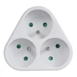 Triple electric socket MCE214