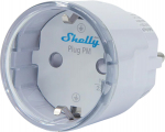 Shelly Plug PM Gen3 Matter 13A smart socket, white