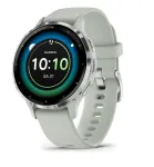 Garmin Venu 3S 3,05 cm (1,2") AMOLED 41 mm Digitaalne 390 x 390 pikslit Puuteekraan Hall, H&otilde;bedane Wi-Fi GPS (satelliit)