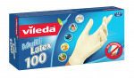 Vileda Multi Latex 100 Disposable gloves Beige 100 pc(s)
