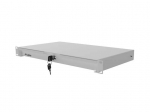 Lanberg 19" Rack Cabinet Drawer 1U 270 mm Grey (1U/483 &times; 270 mm, Load Capacity up to 30 kg)