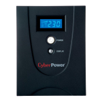 CyberPower VALUE2200EILCD katkematu toiteallikas (UPS) 2,2 kVA 1320 W 6 vahelduvvoolu pistikupesa