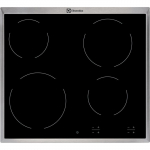 Electrolux EHF16240XK pliidiplaat must sisseehitatud tsoon keraamiline pliidiplaat 4 tsoon(i)