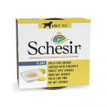 SCHESIR kana ja ananassiga tarretises - m&auml;rg koeratoit - 150g