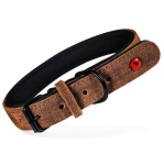 ZOLUX Komfort Leather, brown color &ndash; dog collar &ndash; 45cm