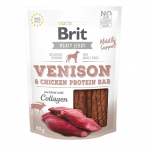 BRIT Meaty Jerky hirveliha ja kana proteiinibatoon - koeratoit - 200 g