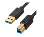 Unitek C14095BK USB-A - USB 3.0 printerikaabel, 2m