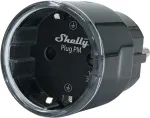 Shelly Plug PM Gen3 Matter 13A smart socket, black