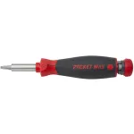 Wiha screwdriver with bit magazine PocketMax magnetic (black/red, 9 pieces)