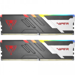 Patriot DDR5 - 32GB -6000 - CL - 36 - Dual Kit, memory (black/white, PVVR532G600C36K, Viper Venom RGB)