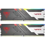 Patriot DDR5 - 32GB -6000 - CL - 36 - Dual Kit, memory (black/white, PVVR532G600C36K, Viper Venom RGB)
