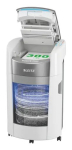 Leitz 80410000 IQ Optimax AutoFeed 300 paper shredder, P5, 300 sheets, 25-litre waste bin