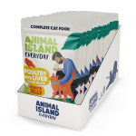 ANIMAL ISLAND Everyday linnuliha ja maksaga tarretises - m&auml;rg kassitoit - 12 x 85g