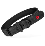 ZOLUX Komfort Leather, black color &ndash; dog collar &ndash; 45cm