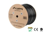 Lanberg LCU6-21CU-0305-BK v&otilde;rgukaabel must 305 m Cat6 U/UTP (UTP) &otilde;ue