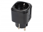 Smart WiFi-controlled socket TUYA V3 black