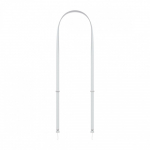 Crossbody strap - light gray