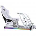 Thermaltake GR500 Snow Racing Simulator Cockpit, Sim Rig (White)