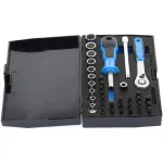 Gedore D-20 KMU-20 bit set/wrench set 1/4", 37-piece. - 1822373