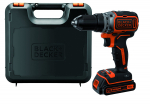 Black&Decker BL186K cordless screw driller + case + rechargeable battery 1.5Ah