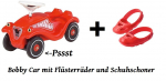 BIG Bobby Car Classic red with Whisper Wheels and Shoe Care (800056053)