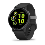 Garmin Vivoactive 5 3,05 cm (1,2") AMOLED 42 mm Digitaalne 390 x 390 pikslit Puuteekraan Must WiFi GPS (satelliit)