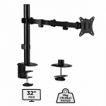 Gembird MA-D1-01 monitori alus / kinnitus 81,3 cm (32") must laud