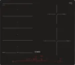 Bosch Serie 8 PXE601DC1E pliidiplaat must sisseehitatud induktsioonpliidiplaat 4 tsooni