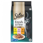 Sheba Fresh & Fine miniliharoad kastmes 6 x 50g