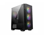 MSI MAG Forge M100A Micro Tower must, l&auml;bipaistev