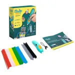 3Doodler Start Plus 3D-pliiats 0,77 mm t&uuml;rkiissinine, kollane