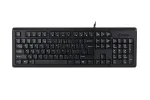 A4Tech KR-92 klaviatuur universaalne USB QWERTY inglise must