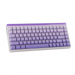 HERO84 HE White+Purple+Gradient+LIGHT JadeKing RGB AULA gasket keyboard
