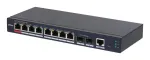 Switch|DAHUA|S4210-8GT-110|Switch type Managed|Switch layer L2|Form factor Desktop/Wall-Mounting|8xRJ-45 ports|RJ-45 Ports Type Gigabit Ethernet (10/100/1000)|2xFiber uplink ports quantity|Power over Ethernet (PoE) Yes|8xPower over Ethernet (PoE) por ...