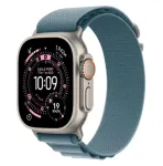 Watch Ultra 3 GPS + Cellular 49mm Natural Titanium Case with Light Blue Alpine Loop - Small