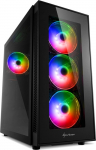 Sharkoon TG5 PRO RGB, tower case (black)