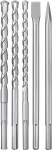 Einhell SDS Max chisel and drill set, 5 pieces (case)