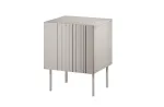 2pc bedside cabinet ISLA 44.5x40x59 cashmere matt