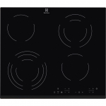 Electrolux EHF6343FOK pliidiplaat must sisseehitatud 60 cm keraamiline 4 tsoon(i)