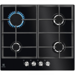 Electrolux KGG6426K must sisseehitatud 56 cm gaasipliit 4 tsoon(i)