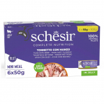 SCHESIR tarretises tuunikala ja veiselihaga - m&auml;rg kassitoit - 6 x 50 g