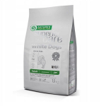 NATURE'S PROTECTION Superior Care valgetele koertele v&auml;ikestele t&otilde;ugudele putukat&otilde;rjevahend - kuiv koeratoit - 1,5 kg