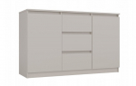 CHEST OF DRAWERS WITH 2 DOORS AND 3 DRAWERS, CASHMERE COLOUR
