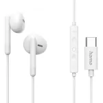 In ear headphones classy usb-c white