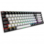 Sharkoon SKILLER SGK50 S2 (white, DE layout, Gateron Brown)