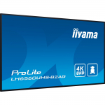 Iiyama ProLite LH6560UHS-B2AG, public display (black (matt), UltraHD/4K, VA, speakers)