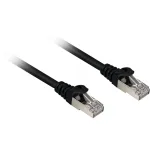 Sharkoon RJ45 Network Cable CAT.6a SFTP LSOH Black 10.0m - HalogenFree