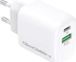 Ładowarka sieciowa GoGEN ACHPDQ220W, 1x USB-C PD 20W + 1x USB-A 18W