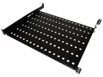 Alantec SA-P-19-1U-350-4-C-02 Fikseeritud riiul 19" 1U s&uuml;gavus 350mm must