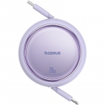 Baseus Free2Pull - 20 W USB-C - Lightning &uuml;henduskaabel, 1 m (lilla)